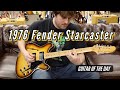 1976 fender starcaster sunburst  guitar of the day