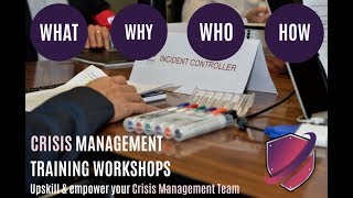 Crisis Management Training Workshops