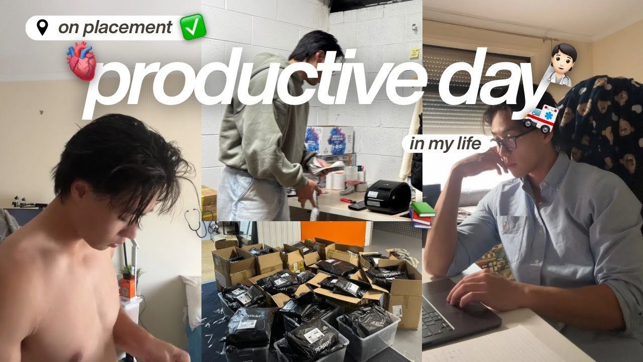 A PRODUCTIVE DAY IN MY LIFE ON MEDSCHOOL PLACEMENT // PETER LE