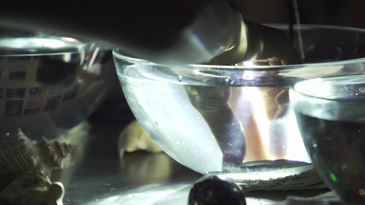TOMOKO SAUVAGE, exploring the sonic properties of water
