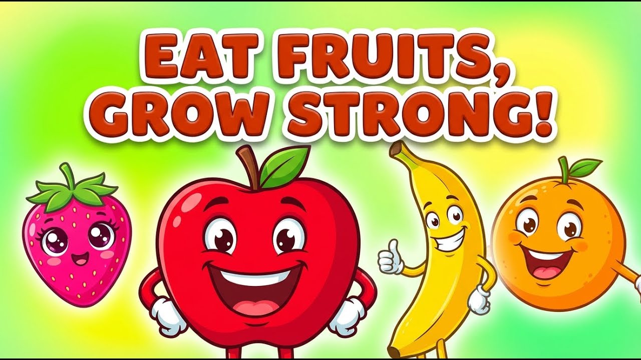 Benefits of Fruits for Kids| Fun Nursery Rhymes & Songs