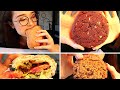 a-You ShangHai Mukbang:Subway Sandwich + Chocolate Chip Cookies + Oatmeal Raisin Cookies + Ugly