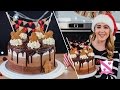 Christmas Ombre Cake #ad - In The Kitchen With Kate
