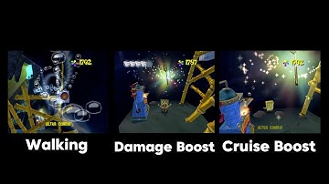 BfBB: End of Caves Segment Routes Comparison