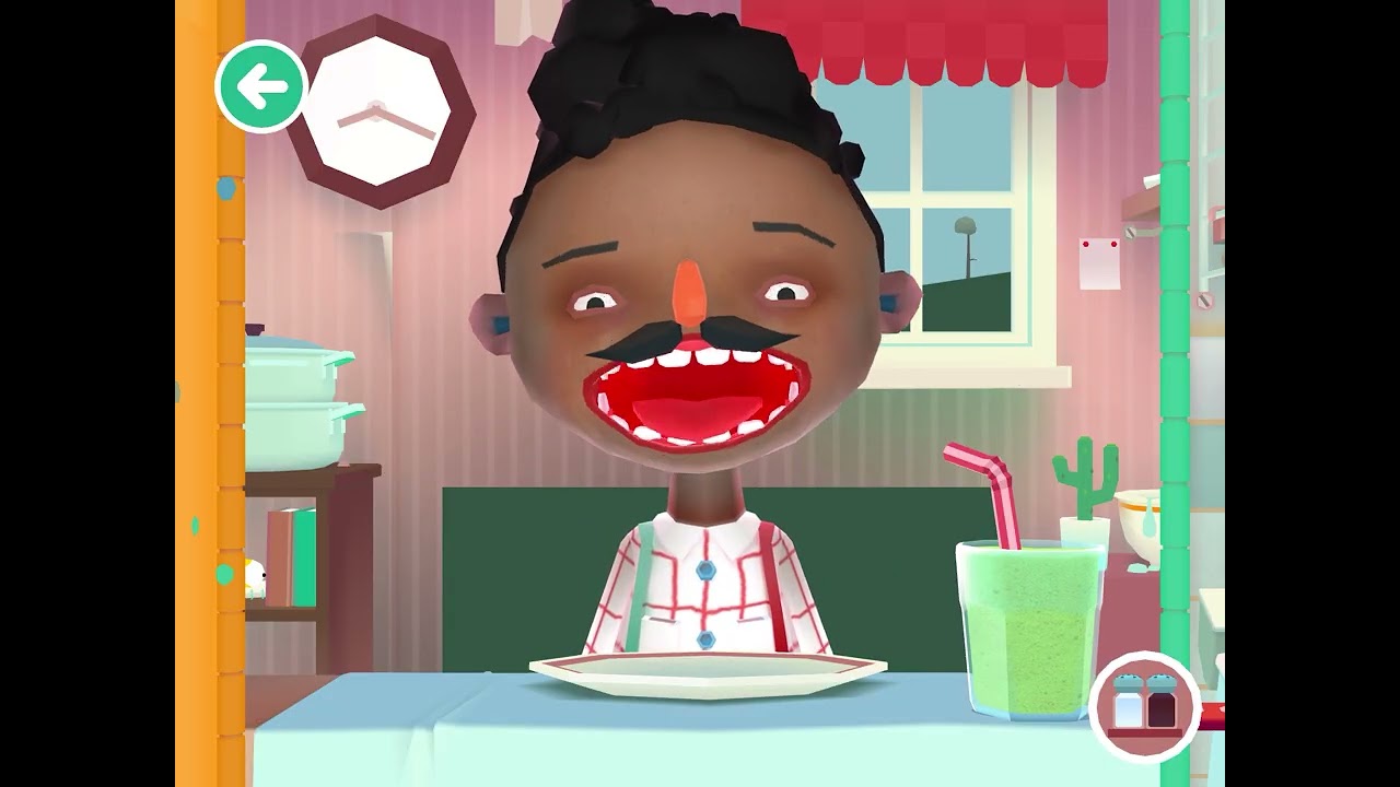 Me cooking again the 3 time but it ok he wanted chicken and strawberry  :D￼