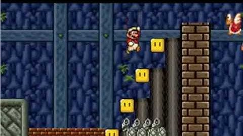 Super Mario Flash Level Editor Cave Bowser