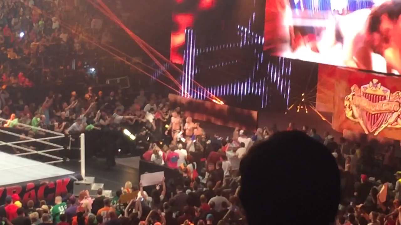 Evolution Entrance Live at WWE Payback 2014