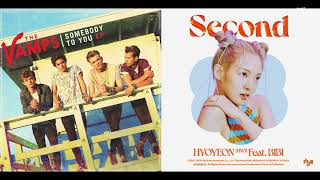 Second x Somebody To You - HYO 효연 ft. The Vamps, Demi Lovato (MASHUP)