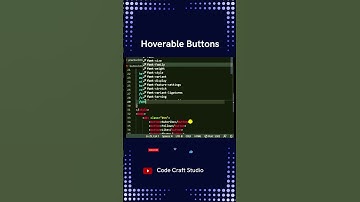 Hoverable buttons Using HTML&CSS #shorts  #coding #youtubeshorts #code#foryou