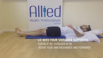 Supported External Rotation