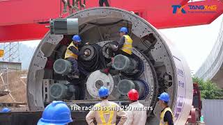 The Dashun Earth Pressure Balance Shield TBM Was Successfully Launched!