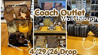 Coach Outlet 4/29 Drop | Coach gone wild! | Animal Prints | What did I pick up?