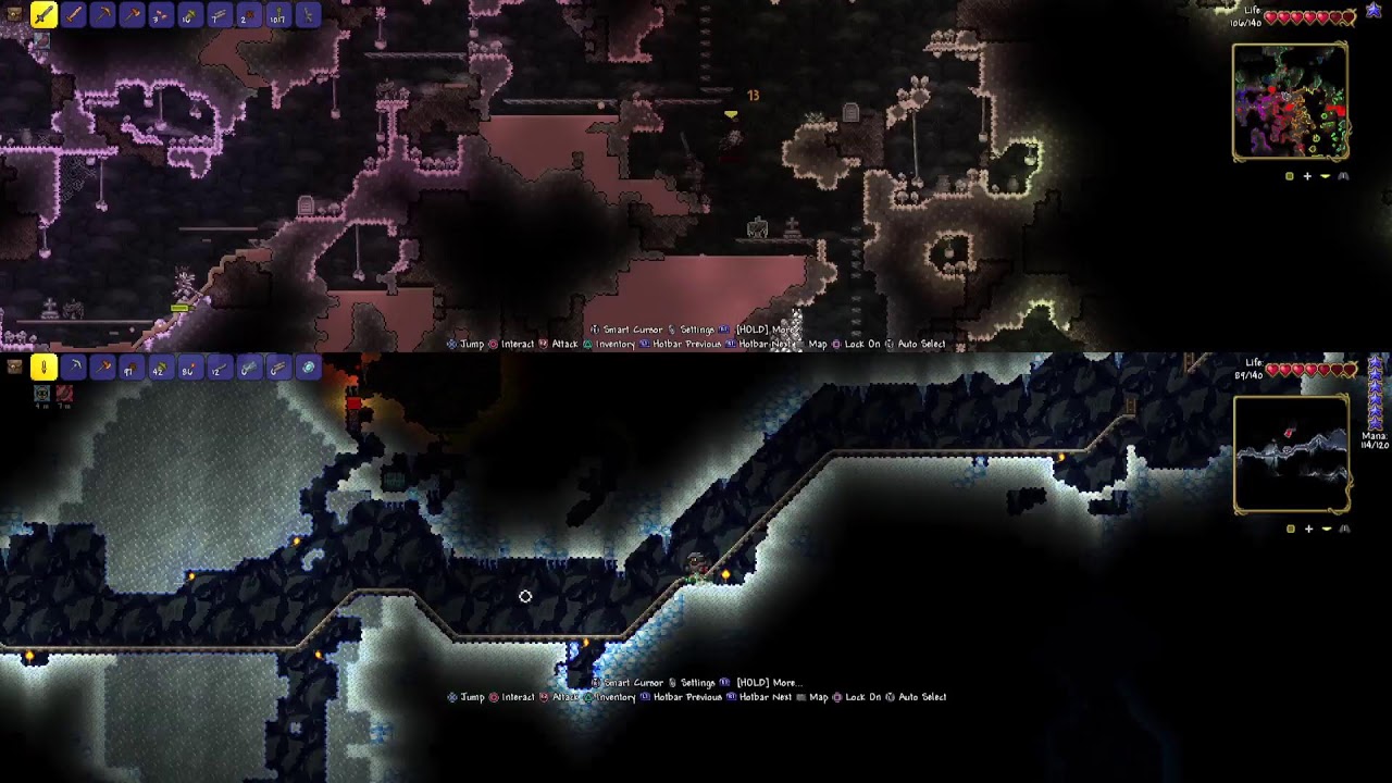 Terraria ZENITH SEED co op playthrough pt 1.5