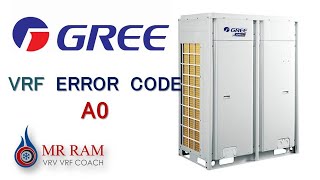GREE VRF ERROR CODE A0 [ ENGLISH ]