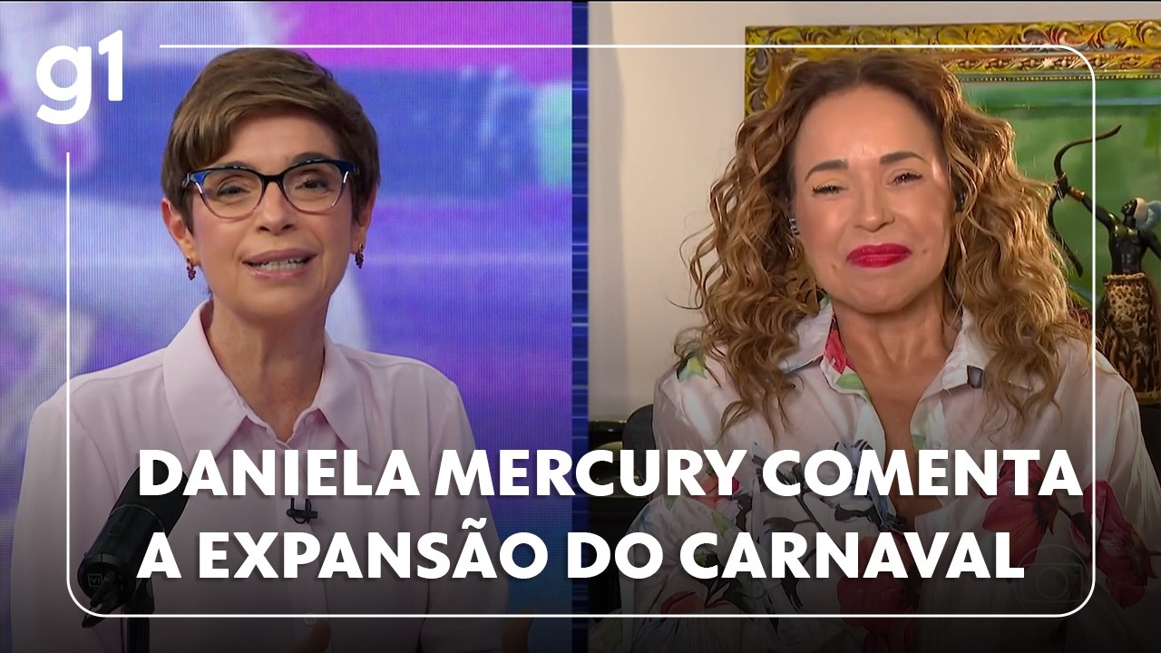 Bolo do JG: Daniela Mercury conversa com Renata lo Prete sobre a expansão do carnaval