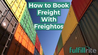 How to Book Freight with Freightos