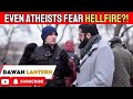 WATCH HOW ATHEISTS OUTSMART THEMSELVES IN SECONDS! SMILE2JANNAH VS ATHEIST | SPEAKERS CORNER