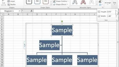 Excel 2010 Resize a Single Shape