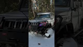 off road #4by4 #snowdrift  @RNait #hoshiarpur #music #offroad #snow #snowfall #snowride