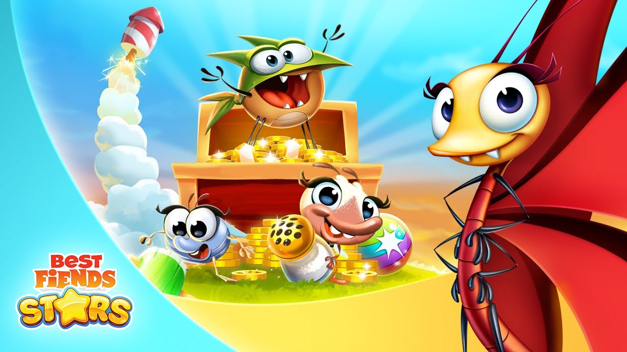 Best Fiends Stars - Jogo de quebra-cabeça grátis Android Jogos APK