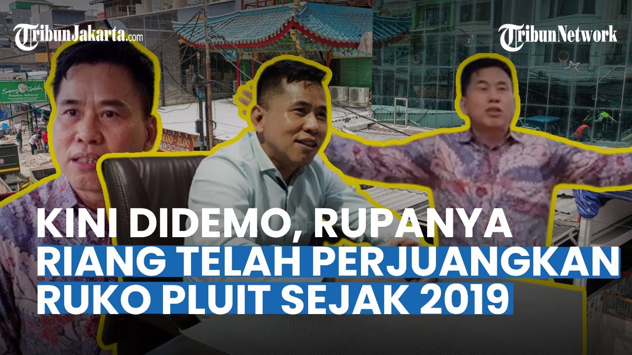 Ketua RT Riang Telah Berjuang Sejak 2019 Agar Ruko Pluit Dibongkar ...