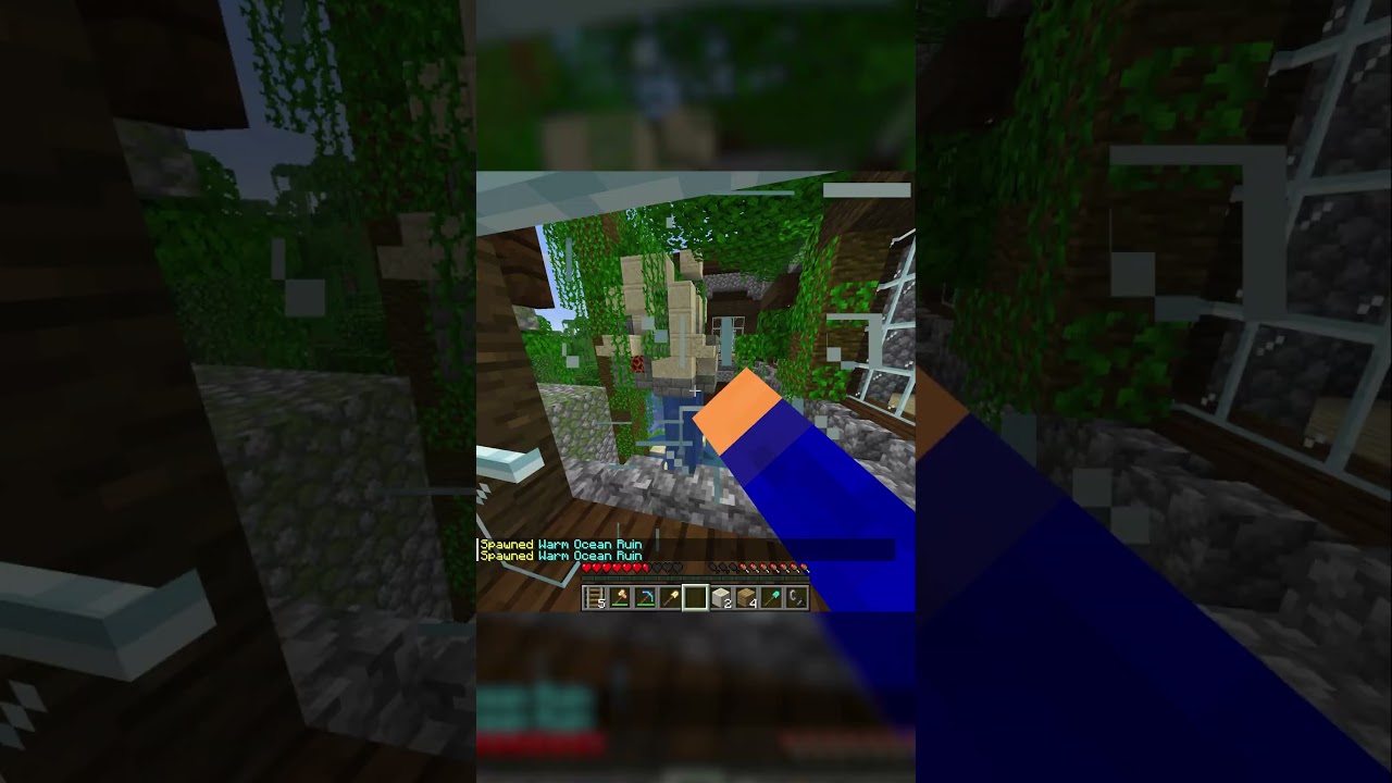 Mine Block = Random Structure #minecraft