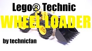 Lego Technic Remote Controlled Front Loader