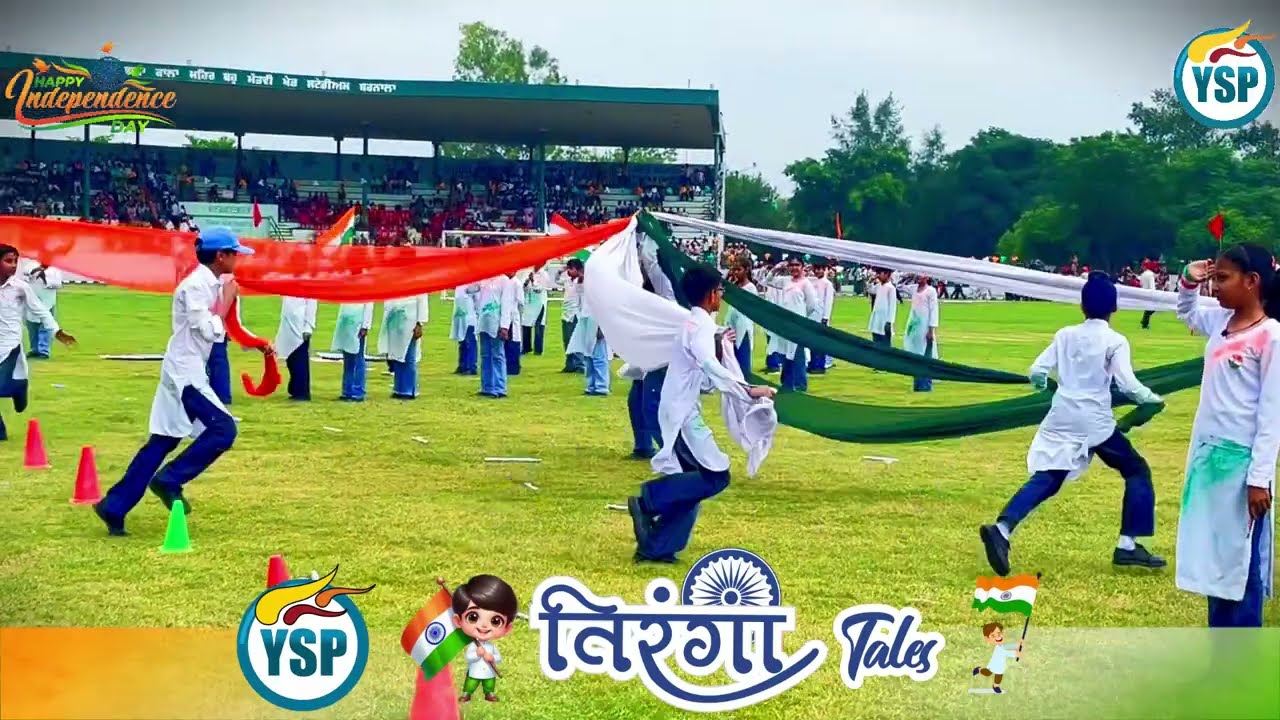 YS Public School Sparkled at District Tiranga Tales