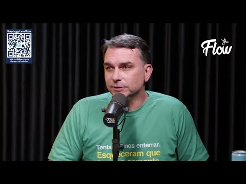Flavio Bolsonaro conta como vai superar Lula nas eleições no Flow Podcast