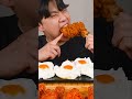 CRISPY GIANT FRIED CHICKEN EATING SOUND 
