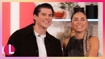 Lewis Cope and Katya Jones