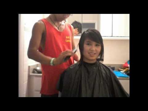 Getting An Asian Mullet Youtube