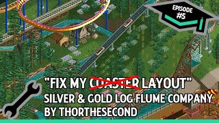 Fix My Log Flume Layout Ep. 05: Silver & Gold Log Flume by thorthesecond