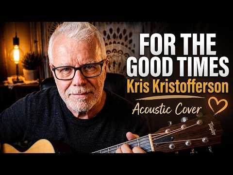 For The Good Times | Kris Kristofferson Acoustic Cover | (Ray Price's Classic)