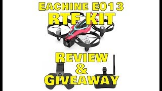 E013 Plus RTF Kit for Beginners | Review & Giveaway