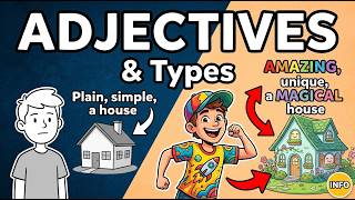 Adjective Explained with Types | English Grammar for Beginners @DearSir