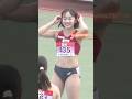キュートなアスリート#challengeアスリート #陸上女子