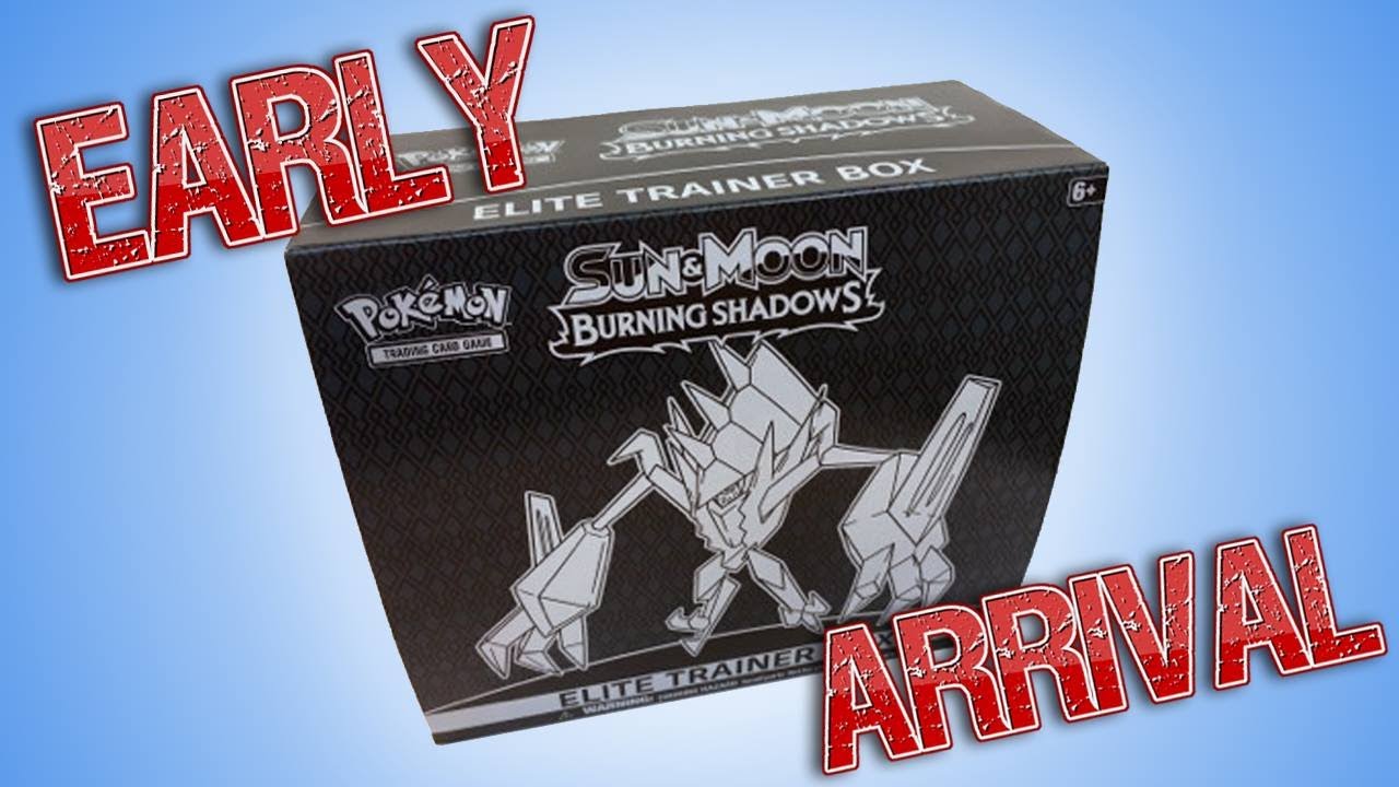 Burning Shadows Elite Trainer Box Opening!