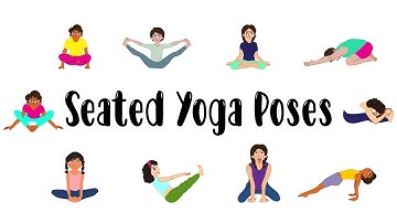 Easy Yoga Poses for Kids | Seated Asanas | The Yoga Guppy Asana Series