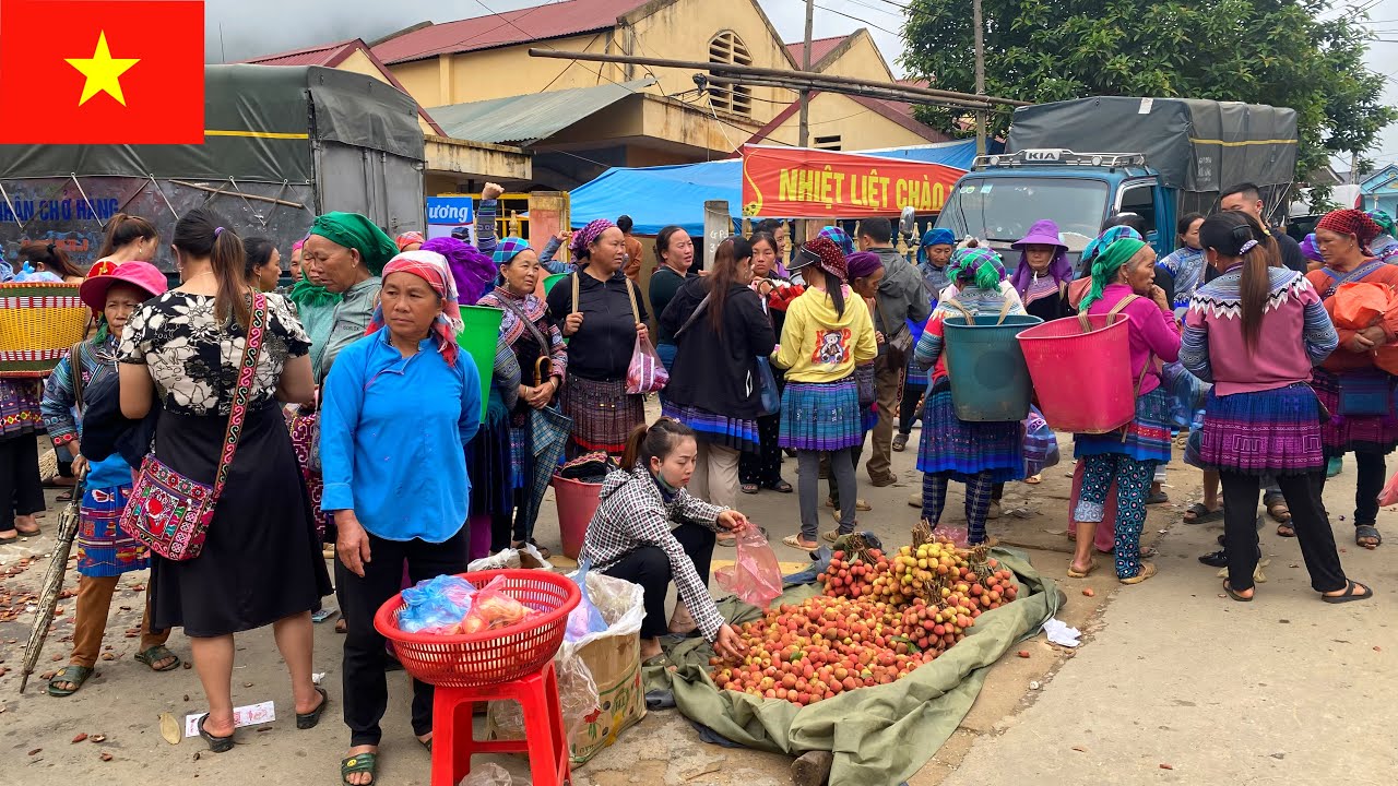 Unique Market in Vietnam - Culture, Food that no one knows about