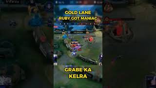 Kelra's ruby gold lane  is OP #mlbb #lakasngpinas #mobilelegendsbangbang #shorts Wealth