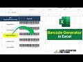 How to Create Barcodes in Excel l Excel Barcode Generator l Learn Accounting Pro Studio 