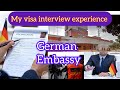 My visa interview experience | German Embassy | Spous | German Dependent | Family Reunion Visa