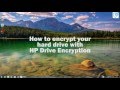 Encrypt Your Hard Drive with HP Drive Encryption 🔒