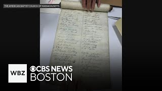 Lost 19th century anti-slavery scroll discovered in Groton