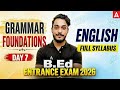 B.Ed. Entrance Exam 2026 | English Full Syllabus | Vocabulary Day 3 | By Shubham Dash