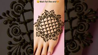 😮😮Beautiful Flower design😍😍#viral #youtubeshorts #trending #mehndi #henna
