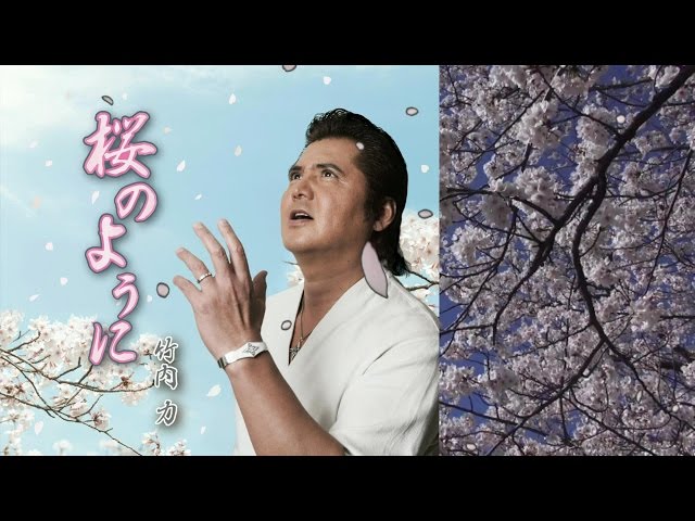 桜のように♪ 竹内力（RIKI）♪カラオケ - YouTube