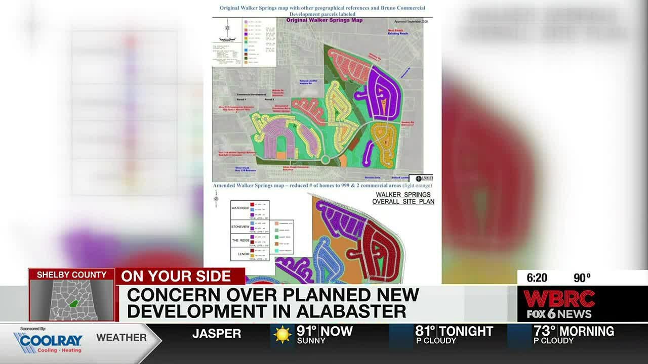 Concern over planned new development in Alabaster YouTube