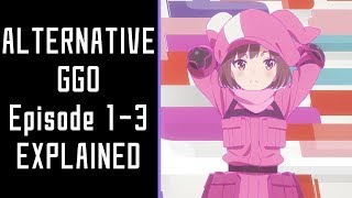 Sword Art Online Alternative: Gun Gale Online - Episode 1-3 Explained, Things You Missed, Questions!